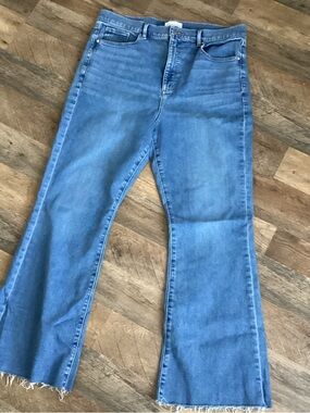 LOFT Light Blue The Slim Flare Jeans